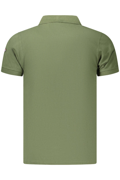 NORWAY 1963 POLO MANICHE CORTE UOMO VERDE