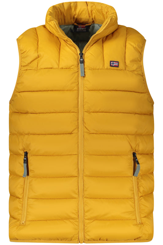 NORWAY 1963 SMANICATO UOMO GIALLO