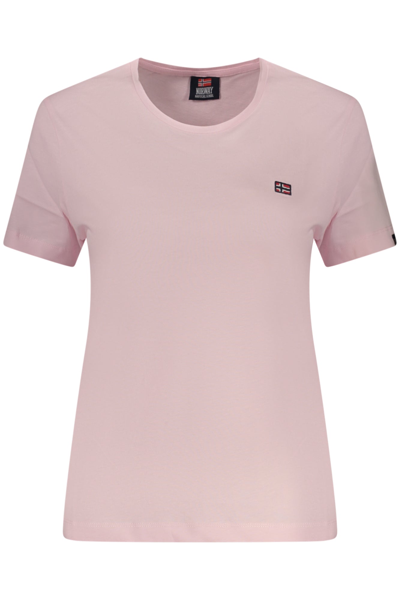 NORWAY 1963 T-SHIRT MANICHE CORTE DONNA ROSA