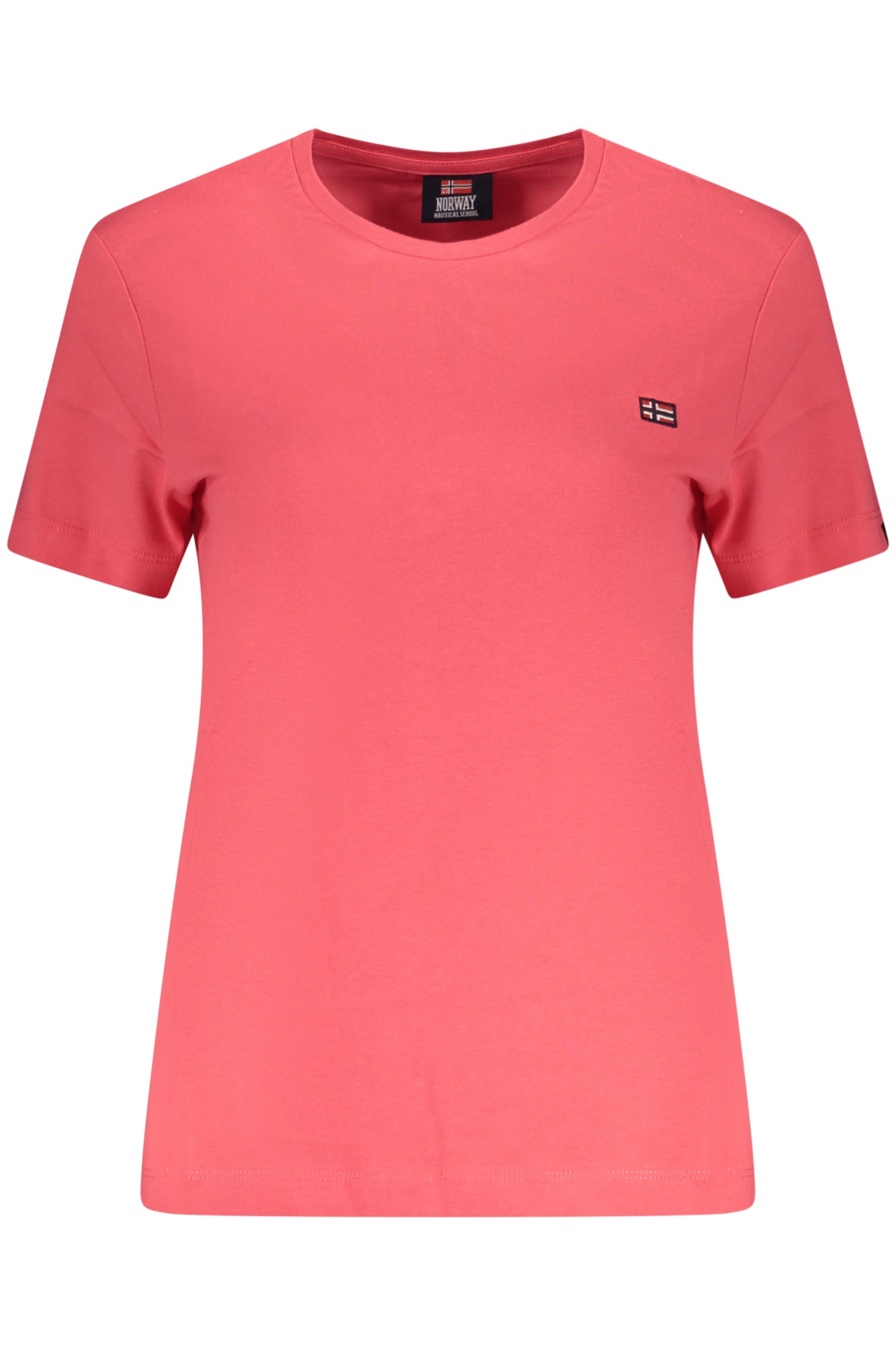 NORWAY 1963 T-SHIRT MANICHE CORTE DONNA ROSA