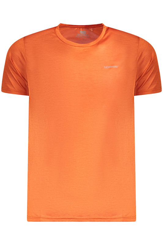 NORWAY 1963 T-SHIRT MANICHE CORTE UOMO ARANCIO