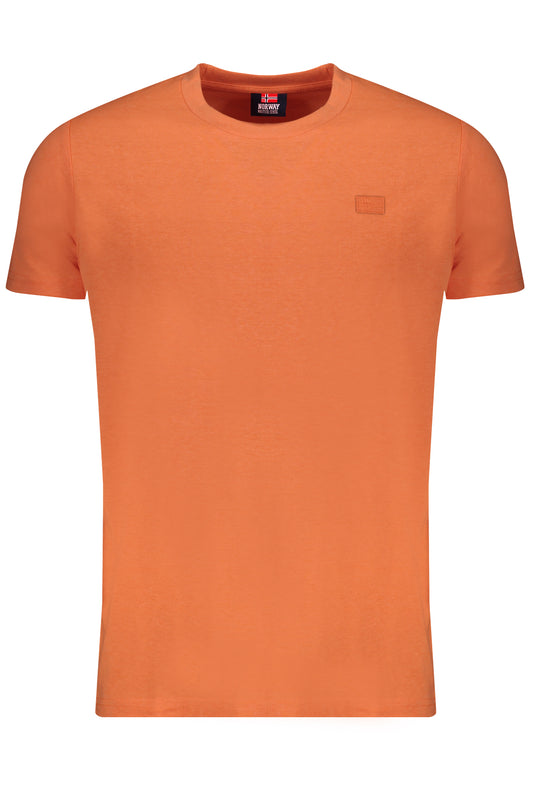 NORWAY 1963 T-SHIRT MANICHE CORTE UOMO ARANCIO