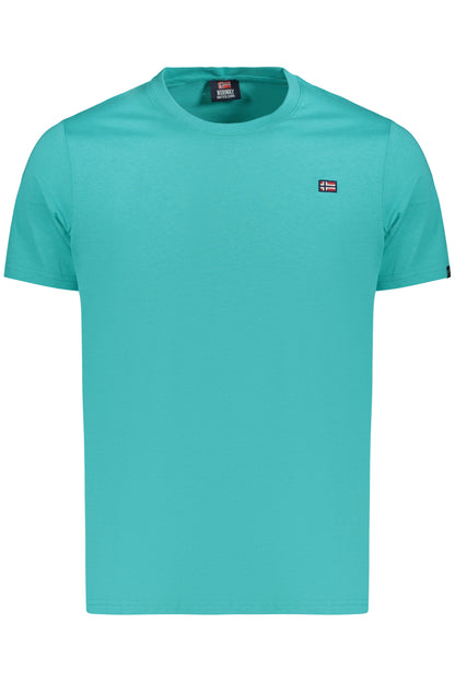 NORWAY 1963 T-SHIRT MANICHE CORTE UOMO AZZURRO