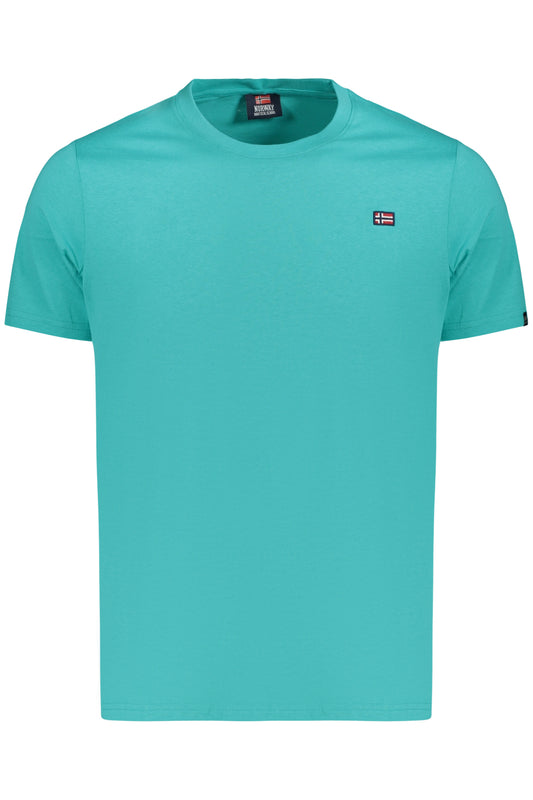 NORWAY 1963 T-SHIRT MANICHE CORTE UOMO AZZURRO