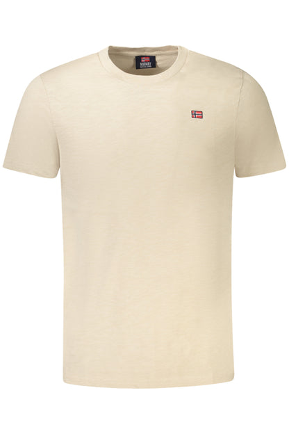 NORWAY 1963 T-SHIRT MANICHE CORTE UOMO BEIGE