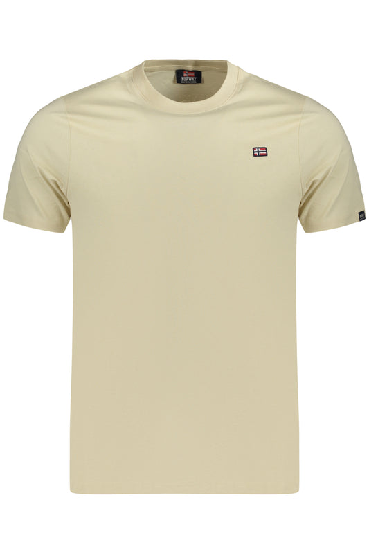 NORWAY 1963 T-SHIRT MANICHE CORTE UOMO BEIGE
