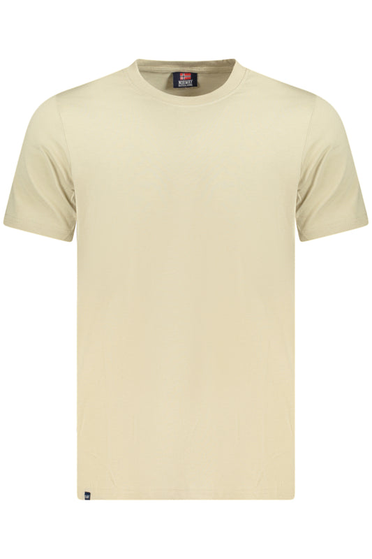 NORWAY 1963 T-SHIRT MANICHE CORTE UOMO BEIGE