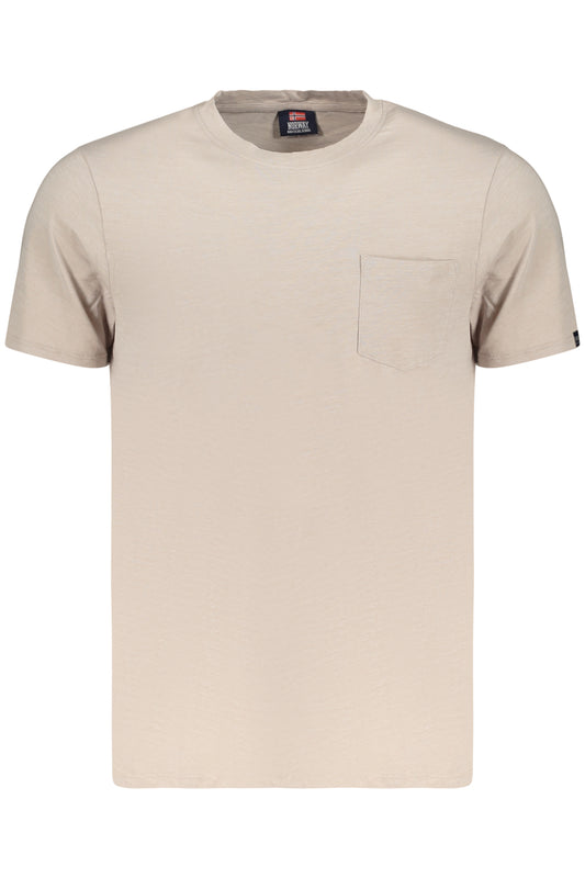 NORWAY 1963 T-SHIRT MANICHE CORTE UOMO BEIGE