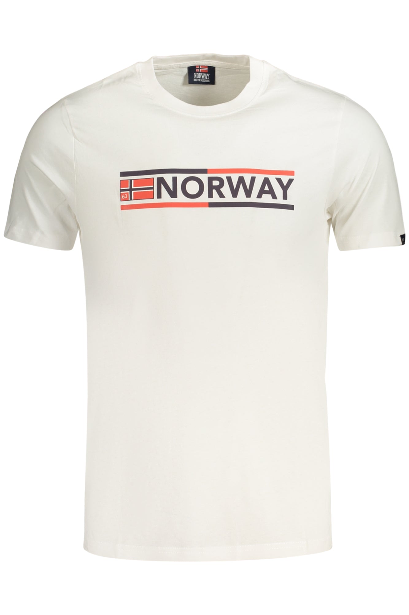 NORWAY 1963 T-SHIRT MANICHE CORTE UOMO BIANCO