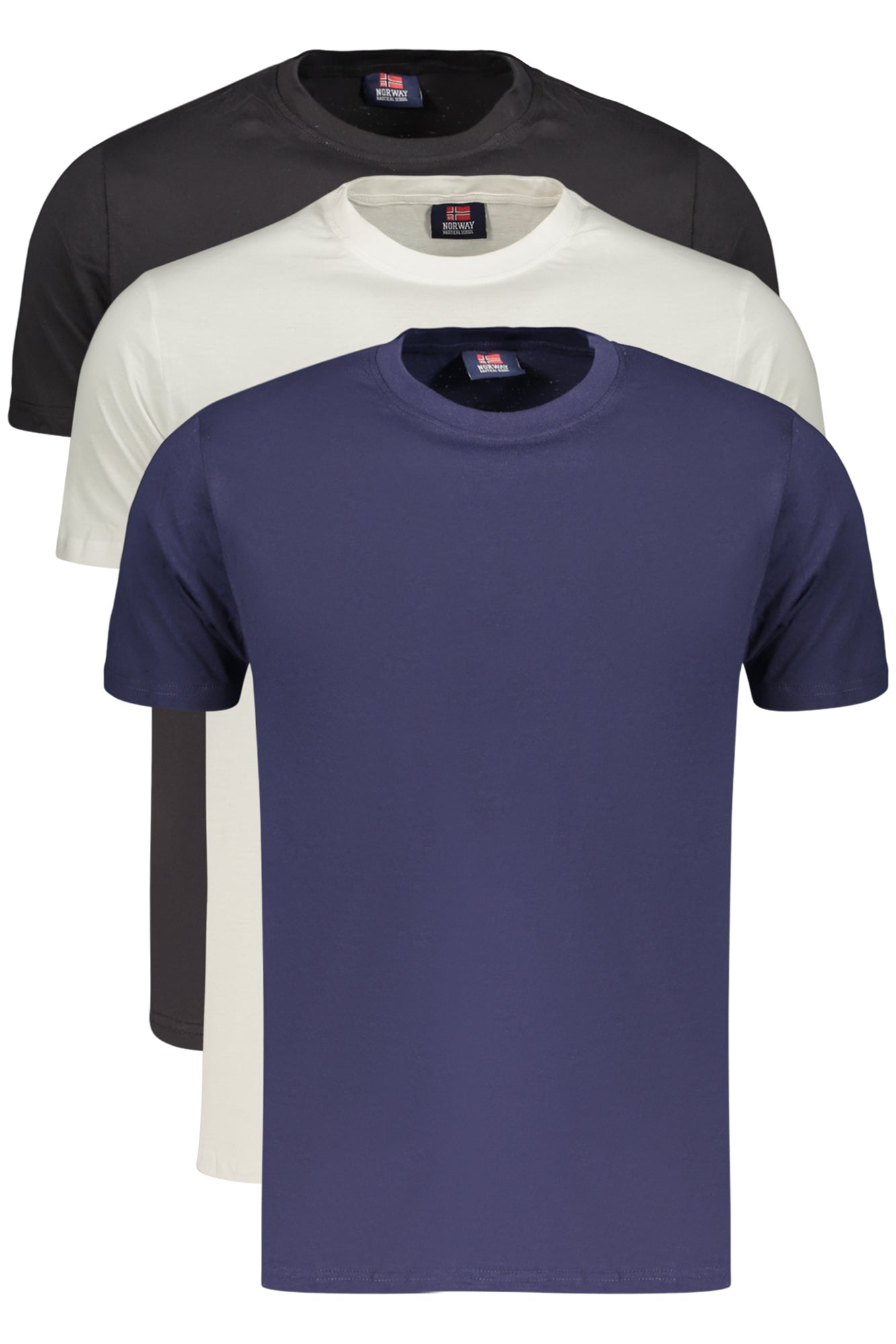 NORWAY 1963 T-SHIRT MANICHE CORTE UOMO BIANCO