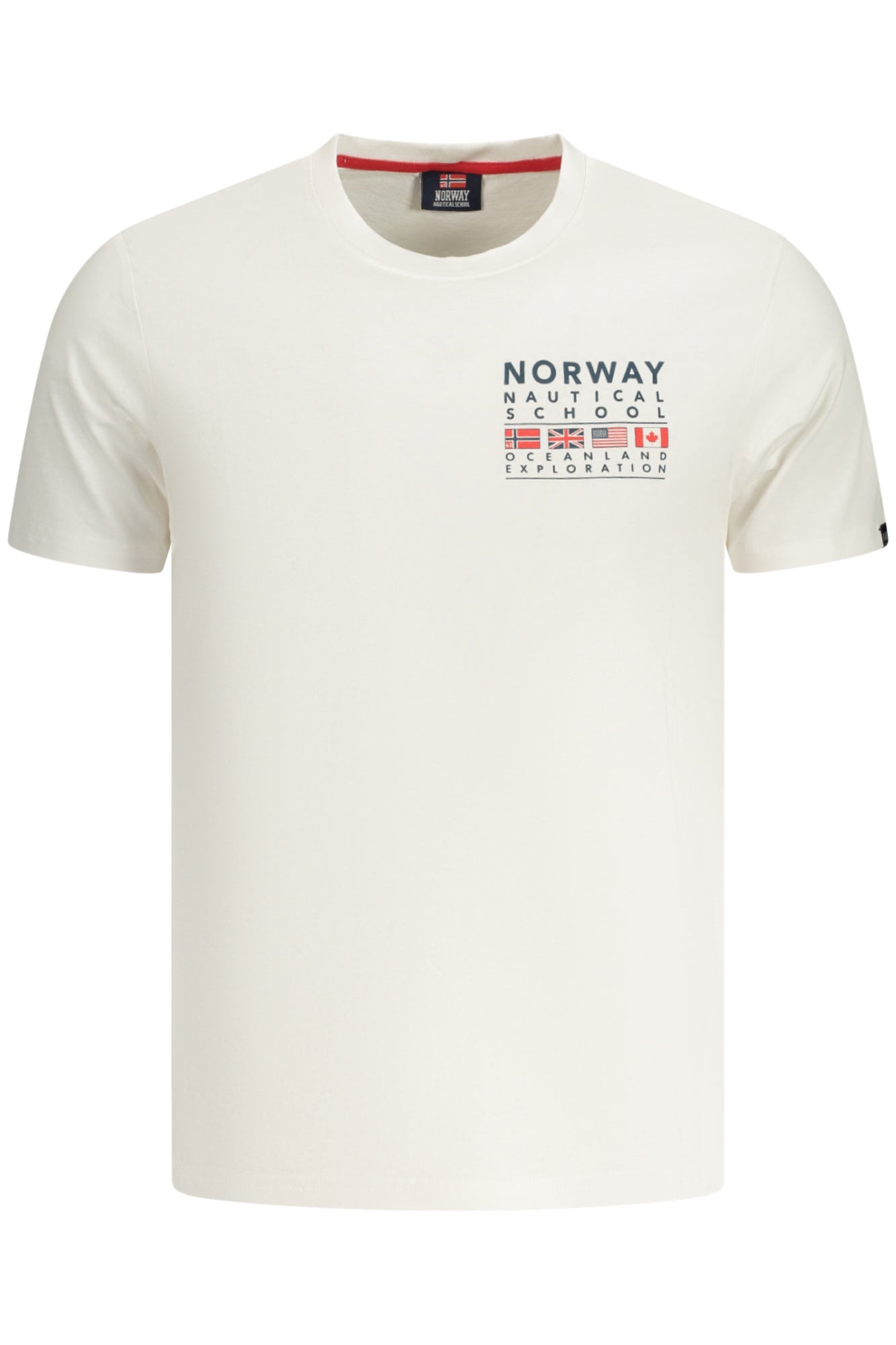 NORWAY 1963 T-SHIRT MANICHE CORTE UOMO BIANCO