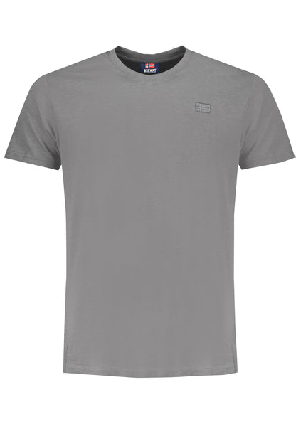 NORWAY 1963 T-SHIRT MANICHE CORTE UOMO GRIGIO