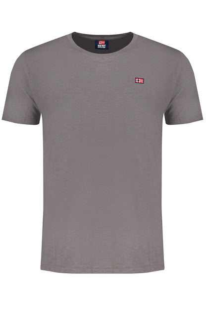 NORWAY 1963 T-SHIRT MANICHE CORTE UOMO GRIGIO