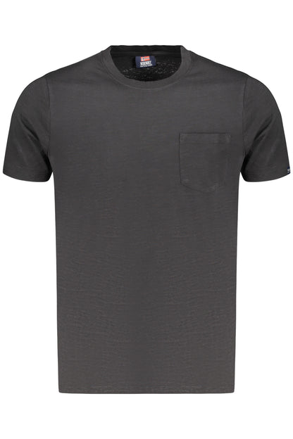 NORWAY 1963 T-SHIRT MANICHE CORTE UOMO NERO