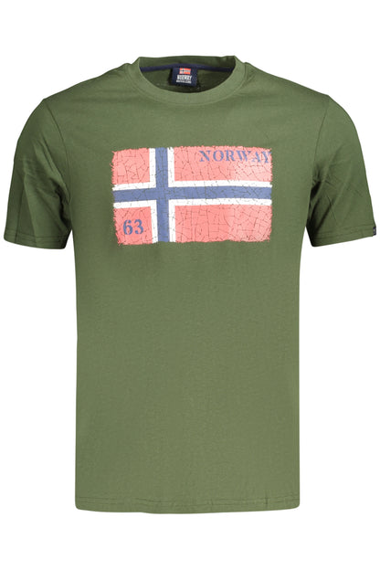 NORWAY 1963 T-SHIRT MANICHE CORTE UOMO VERDE