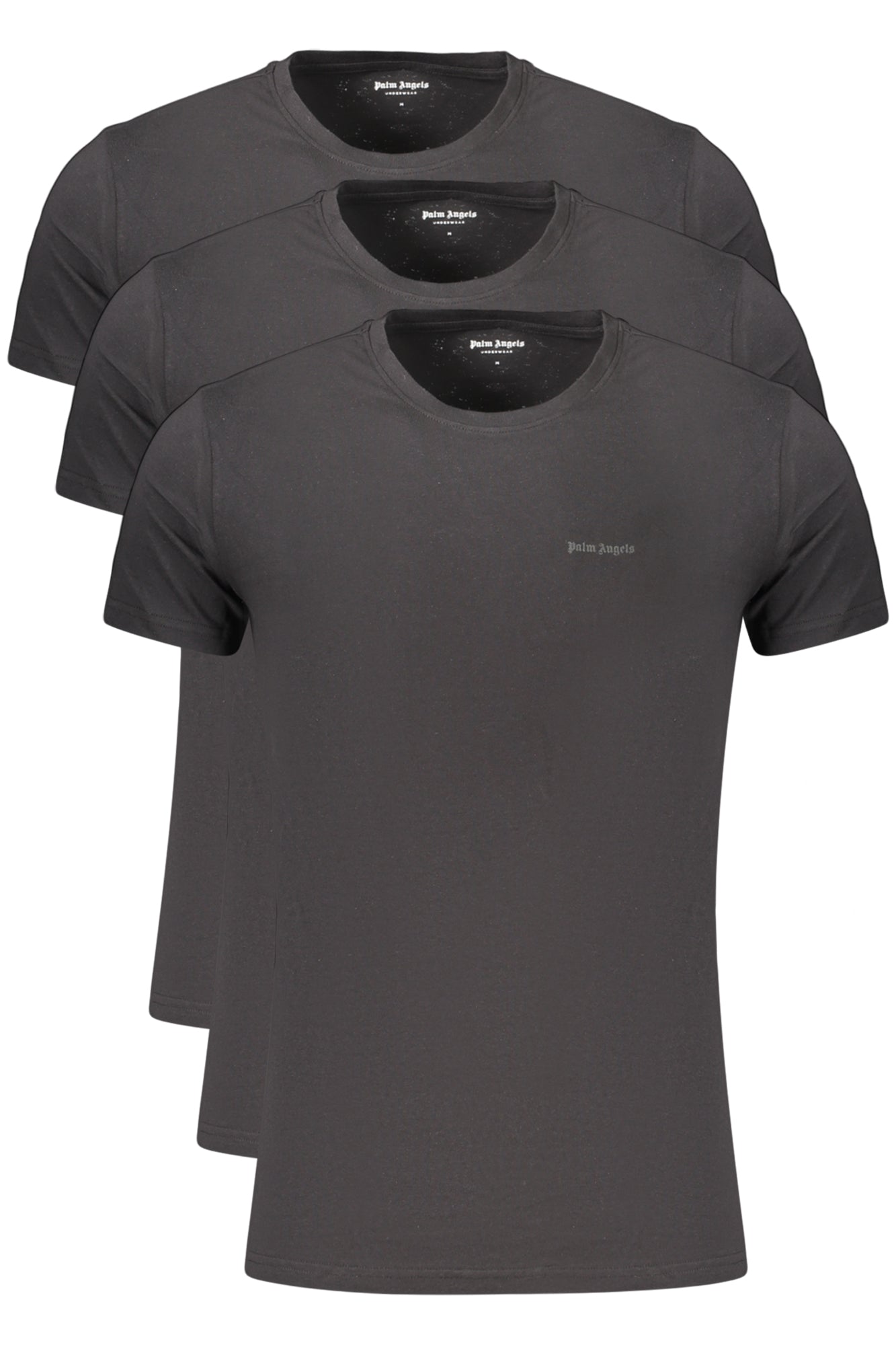 PALM ANGELS T-SHIRT ESTERNABILE UOMO NERO