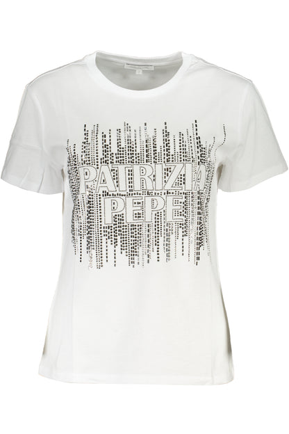 PATRIZIA PEPE T-SHIRT MANICHE CORTE DONNA