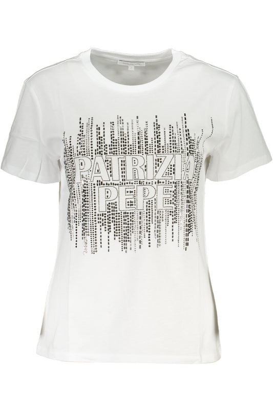 PATRIZIA PEPE T-SHIRT MANICHE CORTE DONNA