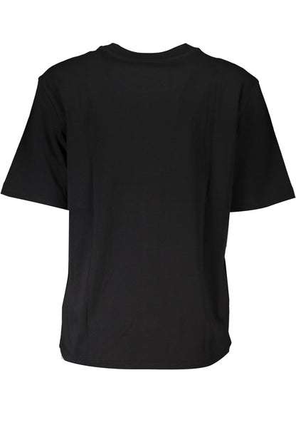 PATRIZIA PEPE T-SHIRT MANICHE CORTE DONNA NERO