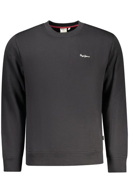 PEPE JEANS FELPA CON ZIP UOMO NERO