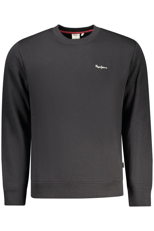 PEPE JEANS FELPA CON ZIP UOMO NERO