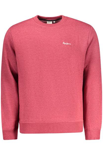 PEPE JEANS FELPA CON ZIP UOMO ROSSO