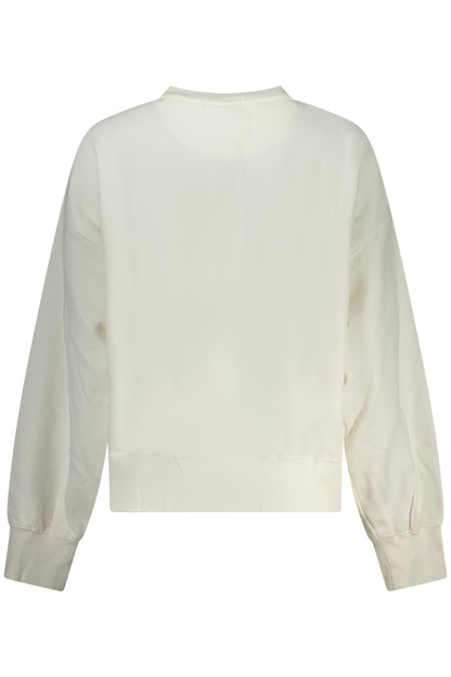 PEPE JEANS FELPA SENZA ZIP DONNA BIANCO