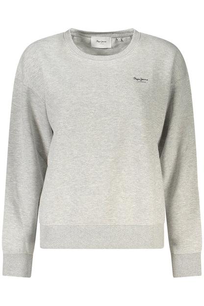 PEPE JEANS FELPA SENZA ZIP DONNA GRIGIO