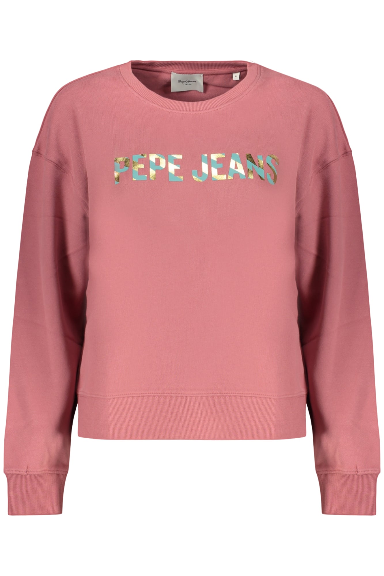 PEPE JEANS FELPA SENZA ZIP DONNA ROSA