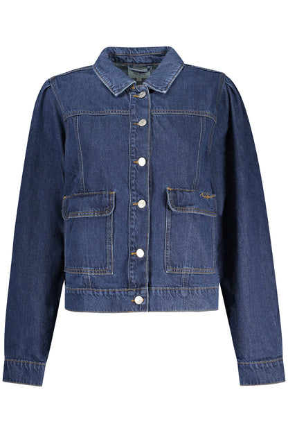 PEPE JEANS GIUBBOTTO IN JEANS DONNA BLU