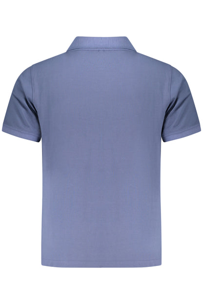 PEPE JEANS POLO MANICHE CORTE UOMO BLU