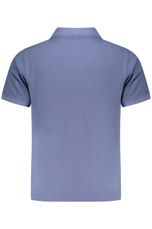 PEPE JEANS POLO MANICHE CORTE UOMO BLU