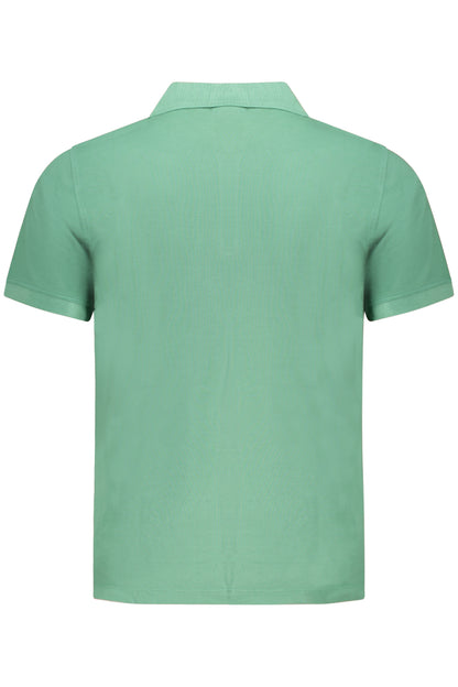 PEPE JEANS POLO MANICHE CORTE UOMO VERDE