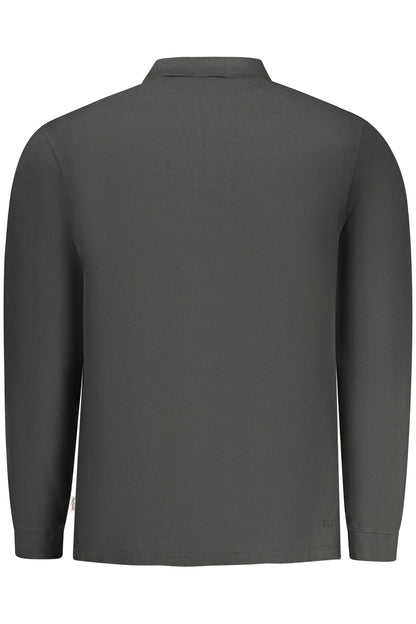 PEPE JEANS POLO MANICHE LUNGHE UOMO NERO