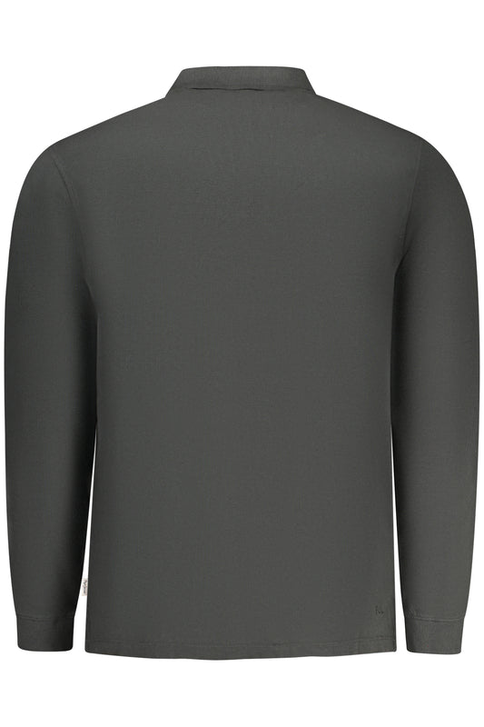 PEPE JEANS POLO MANICHE LUNGHE UOMO NERO