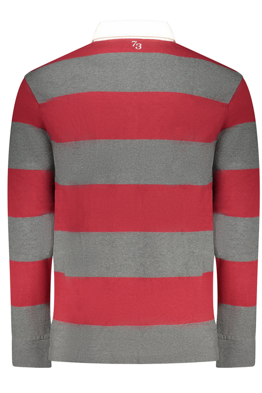 PEPE JEANS POLO MANICHE LUNGHE UOMO ROSSO