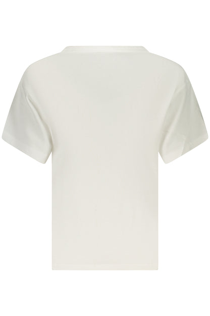 PEPE JEANS T-SHIRT MANICHE CORTE DONNA BIANCO