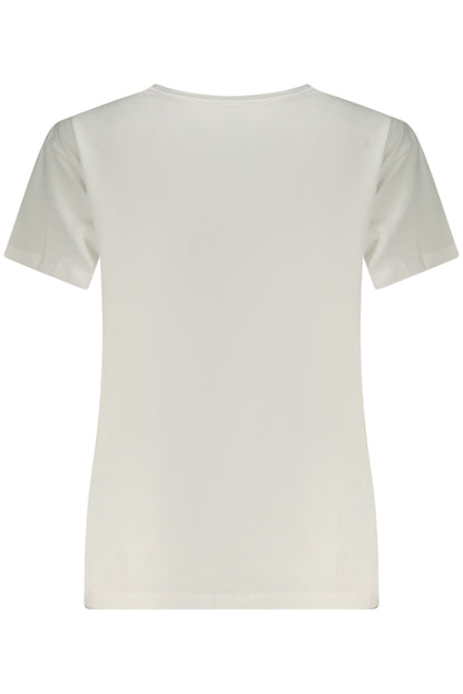 PEPE JEANS T-SHIRT MANICHE CORTE DONNA BIANCO