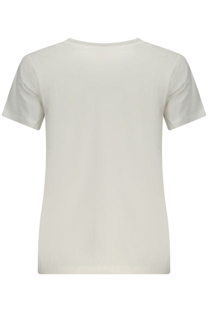 PEPE JEANS T-SHIRT MANICHE CORTE DONNA BIANCO