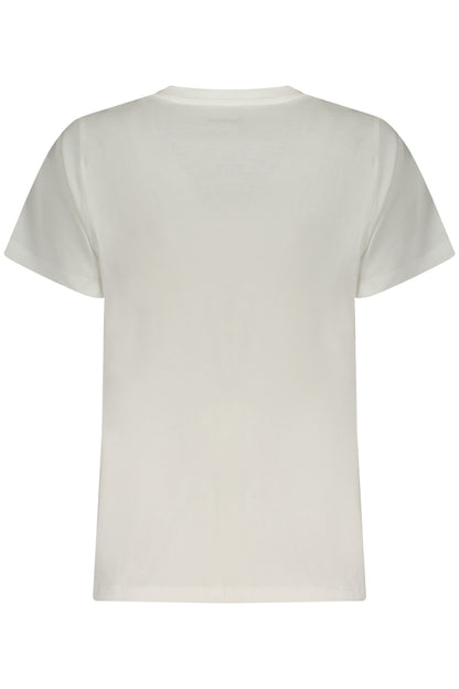 PEPE JEANS T-SHIRT MANICHE CORTE DONNA BIANCO
