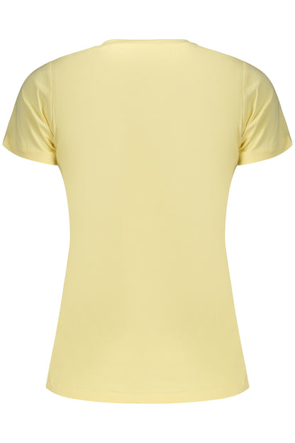 PEPE JEANS T-SHIRT MANICHE CORTE DONNA GIALLO