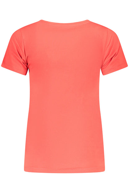 PEPE JEANS T-SHIRT MANICHE CORTE DONNA ROSSO
