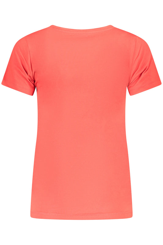 PEPE JEANS T-SHIRT MANICHE CORTE DONNA ROSSO