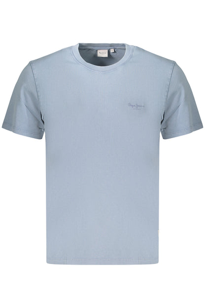PEPE JEANS T-SHIRT MANICHE CORTE UOMO AZZURRO
