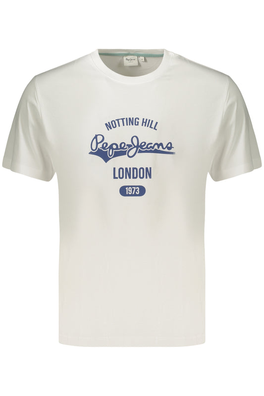 PEPE JEANS T-SHIRT MANICHE CORTE UOMO BIANCO