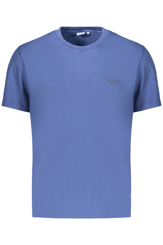PEPE JEANS T-SHIRT MANICHE CORTE UOMO BLU