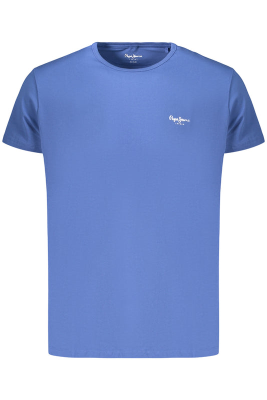 PEPE JEANS T-SHIRT MANICHE CORTE UOMO BLU