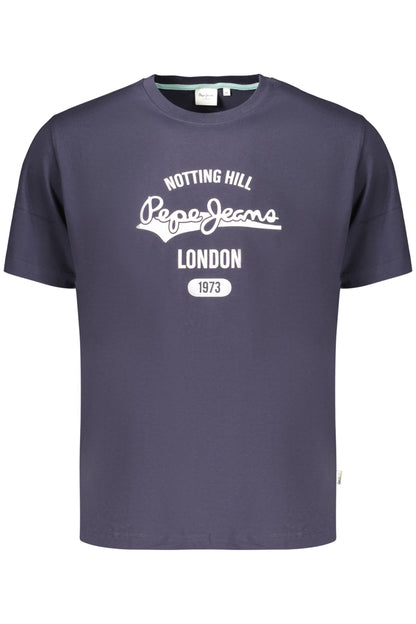PEPE JEANS T-SHIRT MANICHE CORTE UOMO BLU