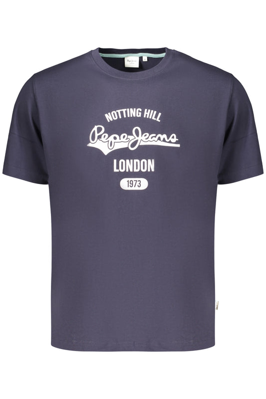 PEPE JEANS T-SHIRT MANICHE CORTE UOMO BLU
