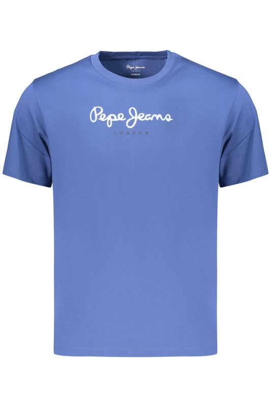 PEPE JEANS T-SHIRT MANICHE CORTE UOMO BLU